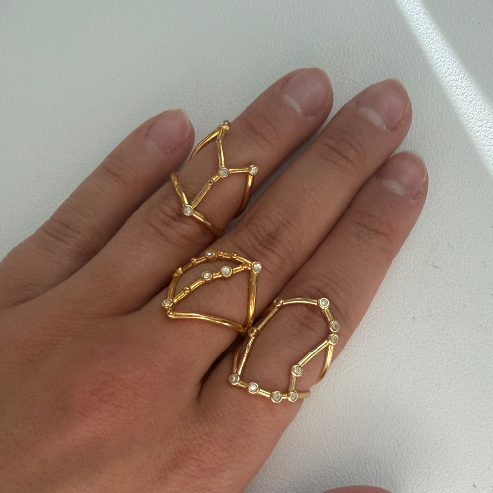 Set of 3 Constellation Rings